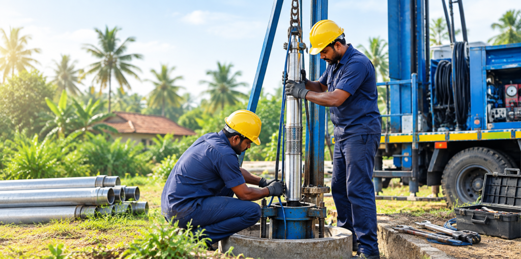 Borwell repairing